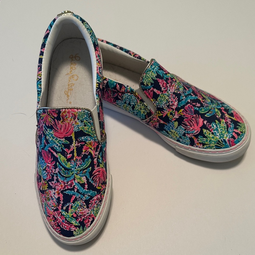 Lilly Pulitzer Multicolor Floral Sneakers